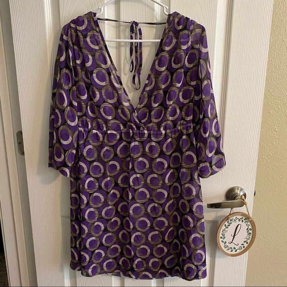 Kenneth Cole Sheer Swimsuit Cover Up Size Medium